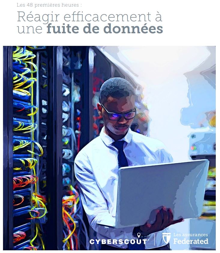 Image du document technique des Assurances Federated à télécharger pour réagir efficacement lors d’une atteinte à la protection des données.