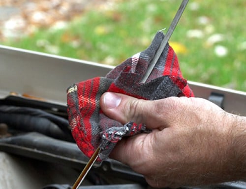 How to safely handle oil and solvent-soaked material