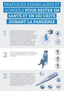 FED- Pratiques exemplaires et conseils pour rester en santé et en sécurité durant la pandémie