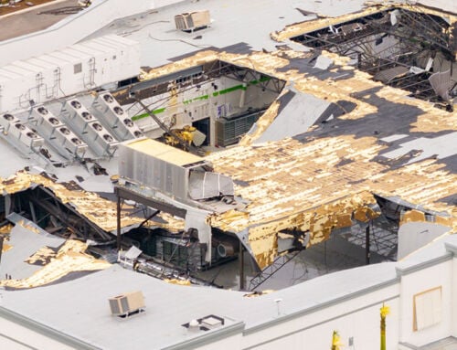 Protecting roofs against high winds