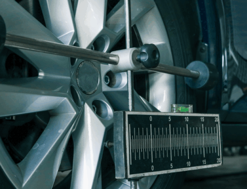 Performing tire rim inspections on commercial vehicles