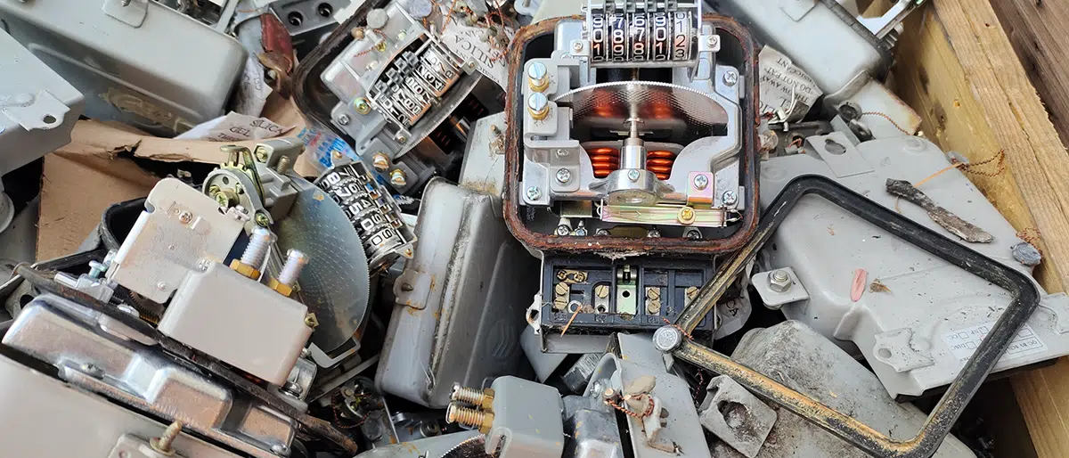 salvaged electrical equipment